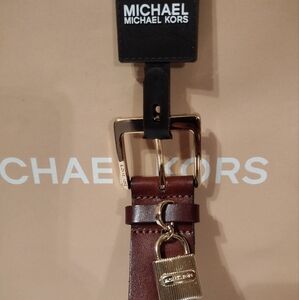 Michael Kors Leather Belt